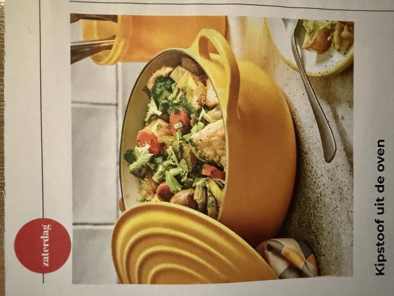 Kipstoof uit de oven