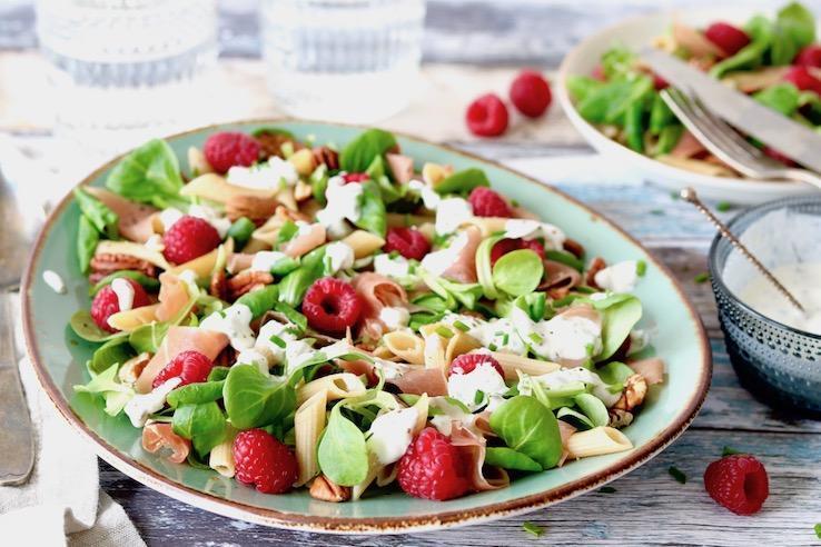 Zomerse pastasalade